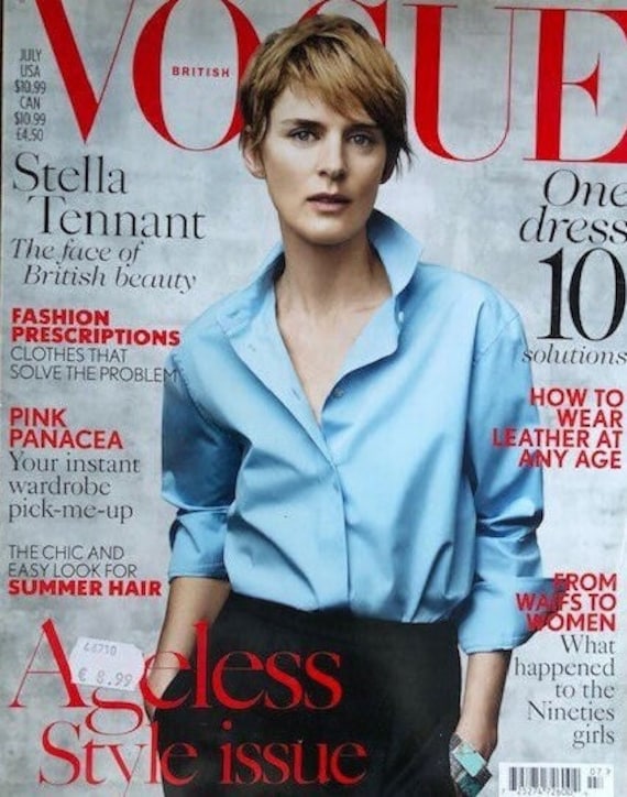 雑誌ヴォーグ表紙ステラテナント - Etsy 日本 