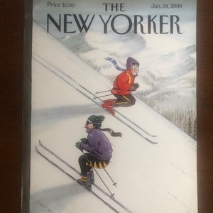 The cover's just the beginning - The New Yorker magazine Iconic Journalism & Cartoons - Collectible Issue Gift for magazine lovers!