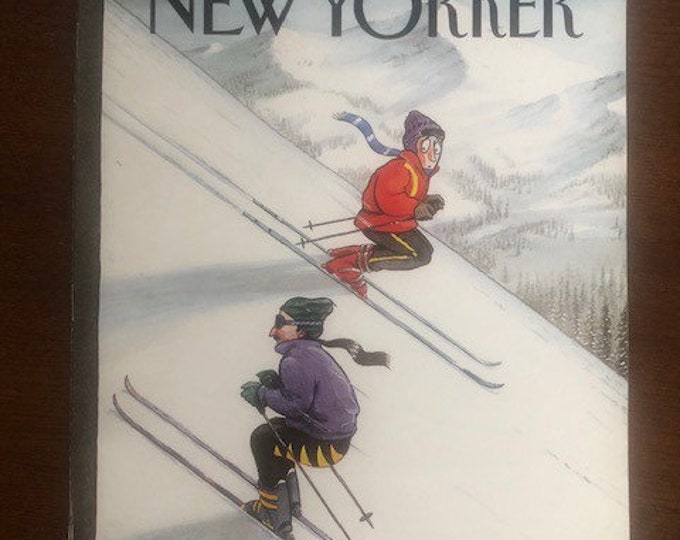 The cover's just the beginning - The New Yorker magazine Iconic Journalism & Cartoons - Collectible Issue Gift for magazine lovers!