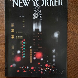 The cover's just the beginning - The New Yorker 2009 Iconic Journalism & Cartoons - Collectible Issue Gift for magazine lovers!