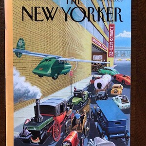 Vintage NYC Cultural magazine, no adress label on cover! Iconic Journalism & Cartoons - Collectible Issue Gift for magazine lovers!