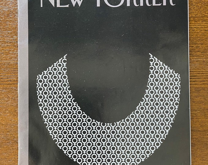 The cover's just the beginning - The New Yorker Iconic Journalism & Cartoons - Collectible Issue Gift for magazine lovers!