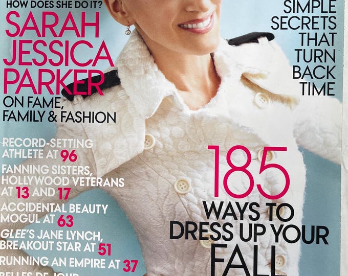 Own a piece of Vogue history -Magazine Vogue US cover Sarah Jessica Parker-Iconic Style Fashion Covers Photography Models & Editorials