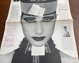 Pre-Owned Vintage rare fashion magazine Italia DONNA NEO MODE 1987, Fashion history