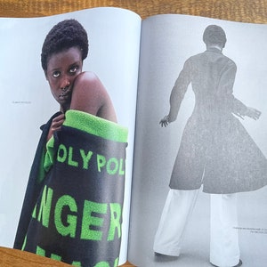 Revista de moda Elle Países Bajos de segunda mano, edición de coleccionista, portada de Pernille Teisbaek, Old Celine. imagen 8