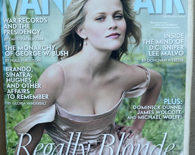 Pre-Owned Magazine Vanity Fair 2004 Reese Witherspoon - Regally Blonde