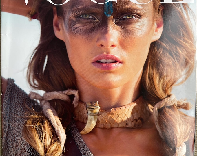 Pre-Owned Magazine VOGUE PARIS Supplement June/July 2012 cover Carmen Pedura-Iconic style & Cover Photography Fashion Models