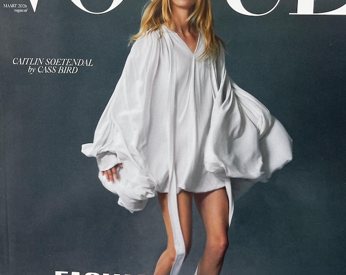Vogue magazine Netherlands cover Caitlin Soetendal -Iconic Covers & Editorials-Fashion Style Photography