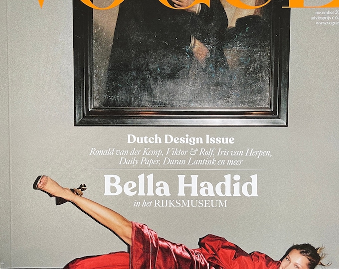 Pre-owned Vogue Netherlands - cover Bella Hadid
