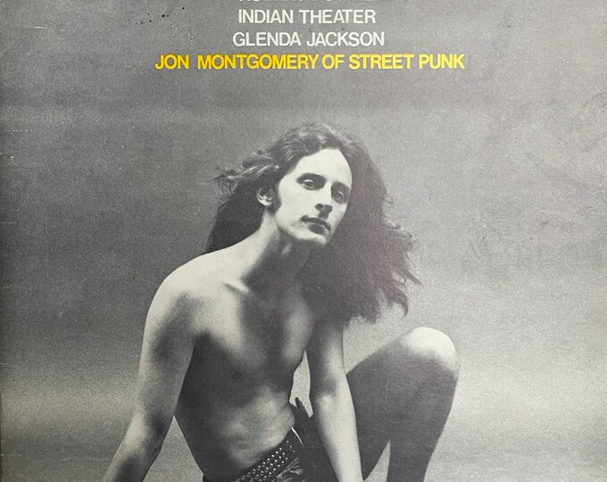 Pre-Owned Vintage rare magazine entertainment AFTER DARK 1973 cover Jon Montgomery of street punk -Iconic Actors, Collectible Back issue