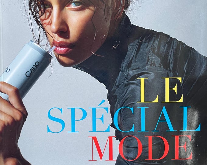 For Women who read fashion -Fashion magazine HARPER'S BAZAAR cover Le Special Mode aves Irina Shayk