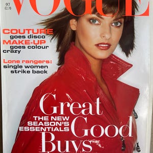 Vogue October 1994 - Etsy