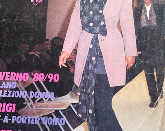 Pre-Owned Vintage Gap Italia magazine 1989-Japanese titles - English - Globel style inspiration