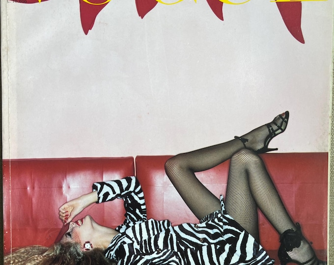 Vintage fashion Magazine Vogue Italia 1994 haute couture shows - Iconic style & Cover Photography Fashion Models Collectible Issue!