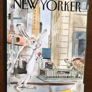 The cover's just the beginning - The New Yorker Iconic Journalism & Cartoons - Collectible Issue Gift for magazine lovers!