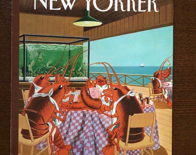The cover's just the beginning - Magazine The New Yorker Iconic Journalism & Cartoons - Collectible Issue Gift for magazine lovers!