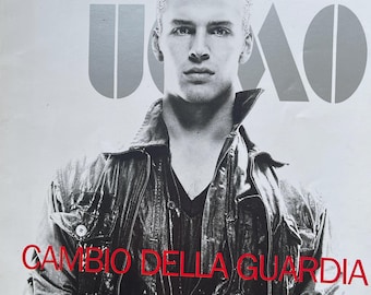 For men who read fashion - Vintage rare fashion magazine MONDO UOMO 1994-Iconic Men's Fashion & Style -Collectible Magazine issue