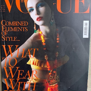 Vogue 2011 Magazine - Etsy