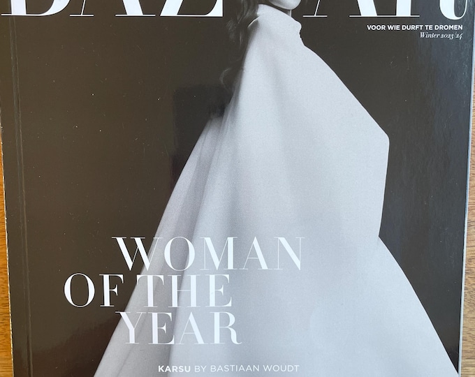 Fashion rare magazine HARPER'S BAZAAR Netherlands cover Delfina Chaves