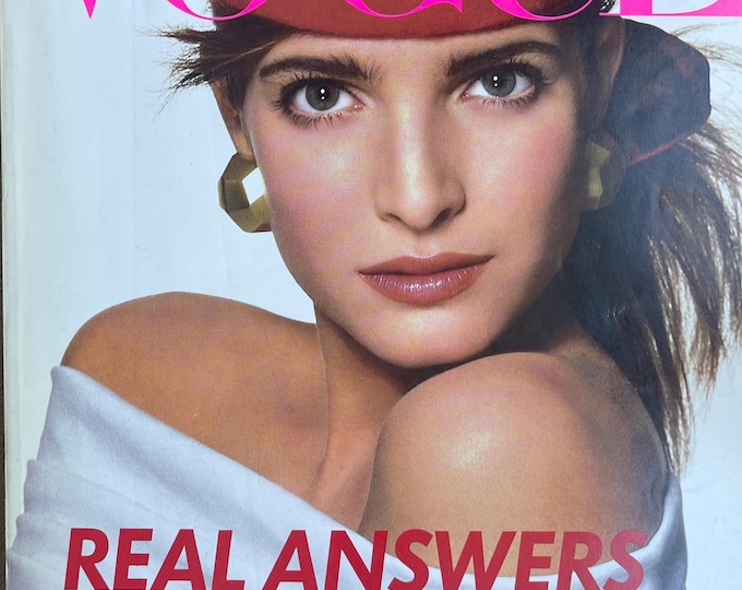 Pre-Owned Vintage rare fashion Magazine VOGUE 1988 -Iconic Style Fashion Covers Photography Models & Editorials
