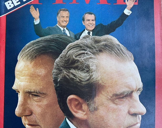 Pre-Owned Time Magazine 1973-Vintage Photojournalism - Historic Moment - Iconic covers - Vintage advertisement