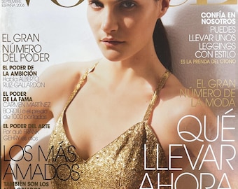 Fashion magazine Vogue Spain 2006 cover Missy Rayder -Iconic fashion Style & Photography Fashion Models - Editorials