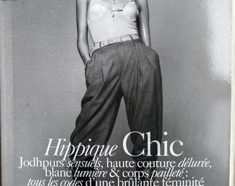Pre-Owned Vogue Paris magazine 2004 - cover Natascha Poly - Hippique Chic