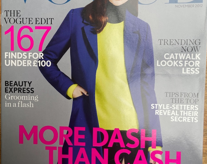 Pre-Owned magazine Vogue supplement 2012 - H&M association - More Dash Than Cash