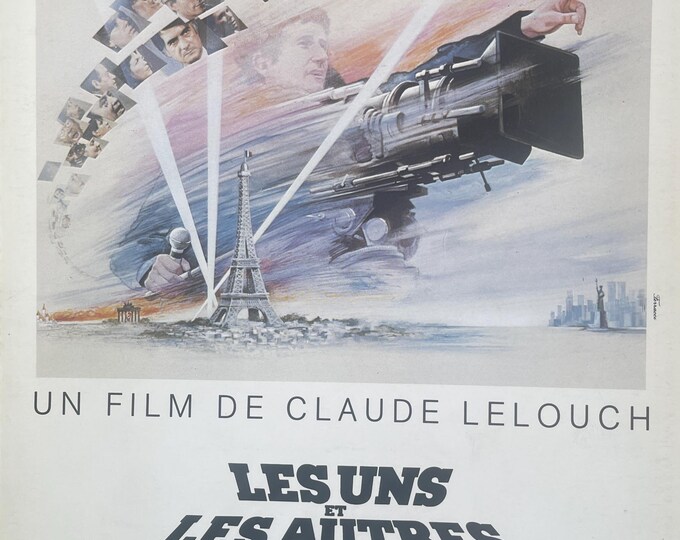 Pre-Owned vintage magazine souvenir Cinema Les Ins et Les Autres The Movie Magazine - vintage French musical movie