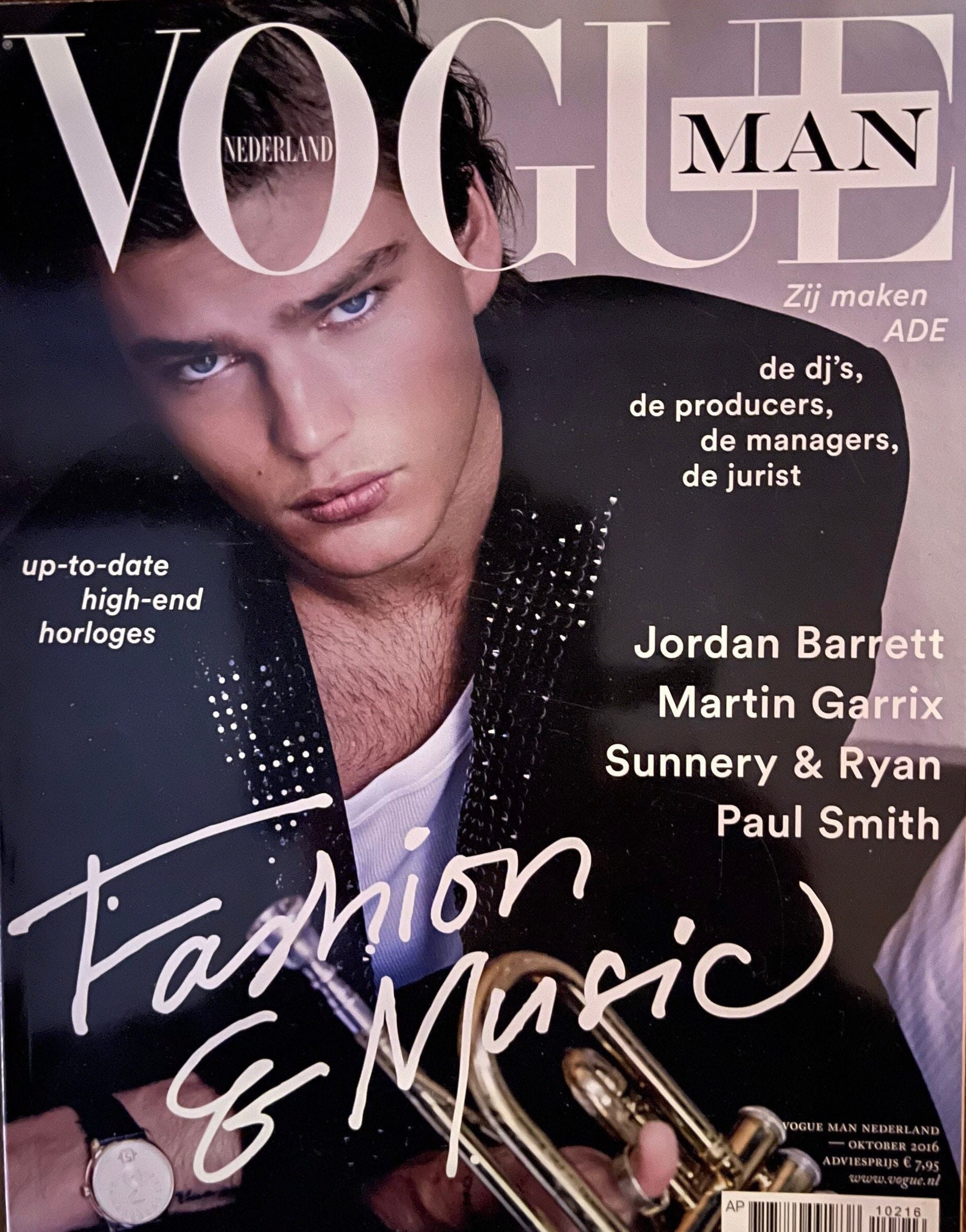 Magazine Vogue Man cover Martin Garrix Polska