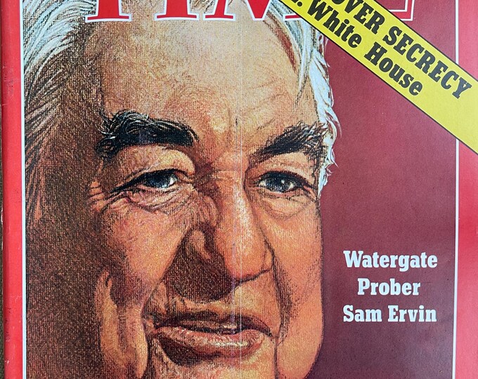 Pre-Owned Time Magazine 1973-Vintage Photojournalism - Historic Moment - Iconic covers - Vintage advertisement