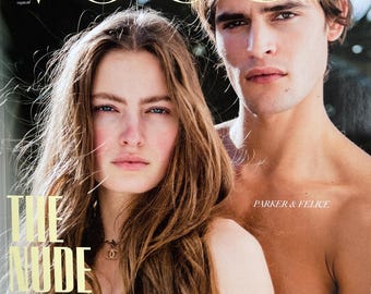 Pre-Owned Vogue Netherlands The Nude Issue - cover Parker & Felice