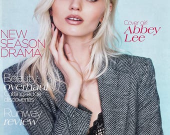 Own a piece of Vogue history -Fashion magazine Vogue Australia Abbe Lee-Iconic fashion Style & Photography Fashion Models - Editorials