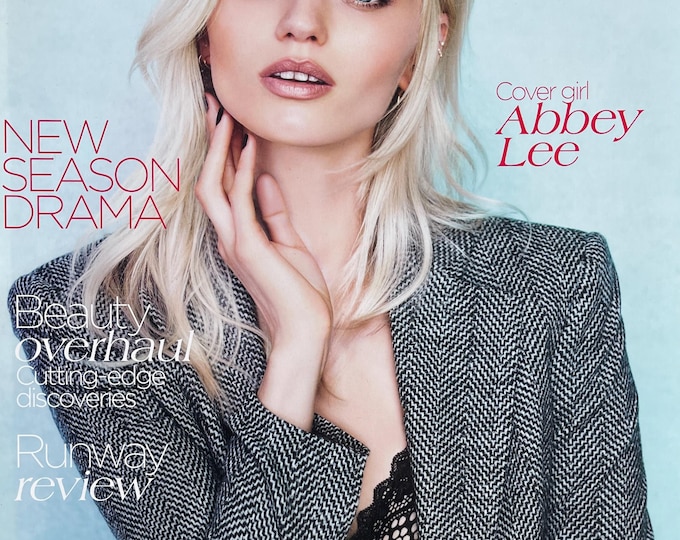 Own a piece of Vogue history -Fashion magazine Vogue Australia Abbe Lee-Iconic fashion Style & Photography Fashion Models - Editorials