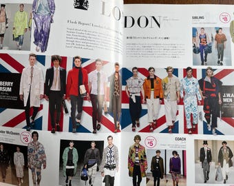 ランウェイ中心のファッション誌 Gap Press MEN コレクション