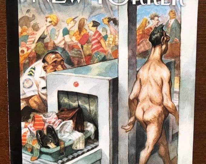 The cover's just the beginning - Magazine The New Yorker 2008 Iconic Journalism & Cartoons - Collectible Issue Gift for magazine lovers!