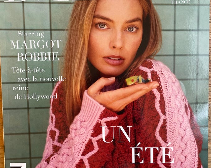 Magazine Harper's Bazaar France cover Margot Robbie