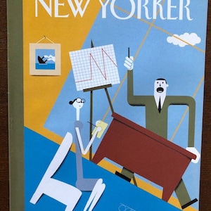 The cover's just the beginning - The New Yorker Iconic Journalism & Cartoons - Collectible Issue Gift for magazine lovers!