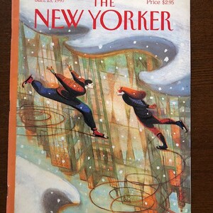 The cover's just the beginning - The New Yorker 1997 Iconic Journalism & Cartoons - Collectible Issue Gift for magazine lovers!