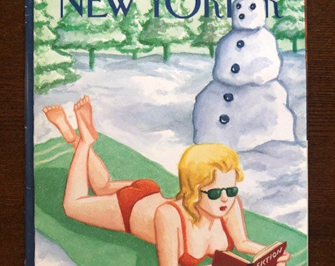 The cover's just the beginning - The New Yorker 1998 Iconic Journalism & Cartoons - Collectible Issue Gift for magazine lovers!