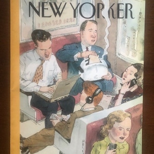 The cover's just the beginning - The New Yorker 2000 Iconic Journalism & Cartoons - Collectible Issue Gift for magazine lovers!