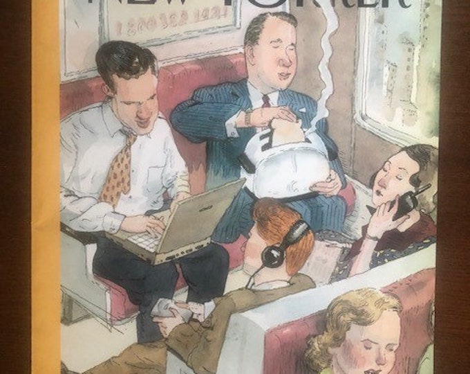 The cover's just the beginning - The New Yorker 2000 Iconic Journalism & Cartoons - Collectible Issue Gift for magazine lovers!