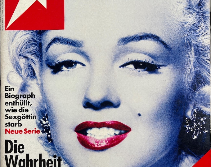 Pre-Owned For Collectors - vintage rare magazine Stern 1993 cover Marilyn Monroe