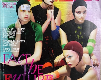 Pre-Owned DAZED & CONFUSED 2008 magazine cover Face The Future - Fashion Special