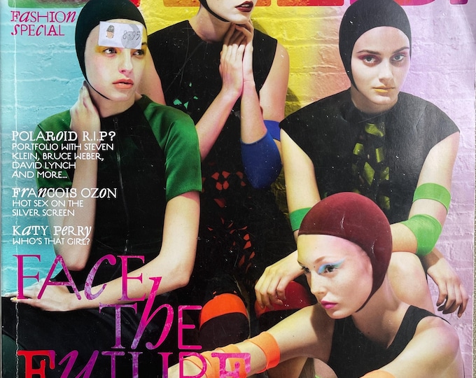 Pre-Owned DAZED & CONFUSED 2008 magazine cover Face The Future - Fashion Special