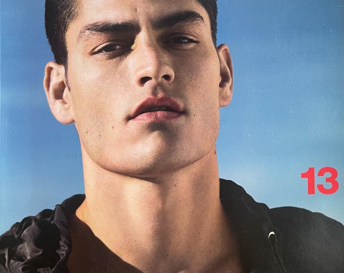 For Women who read fashion -Vintage fashion magazine NUMERO 13 Homme Hors - series cover Fashion