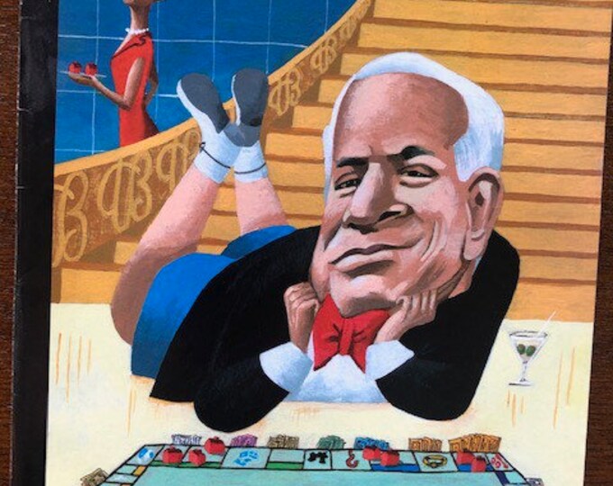 The cover's just the beginning - The New Yorker 2008 Iconic Journalism & Cartoons - Collectible Issue Gift for magazine lovers!
