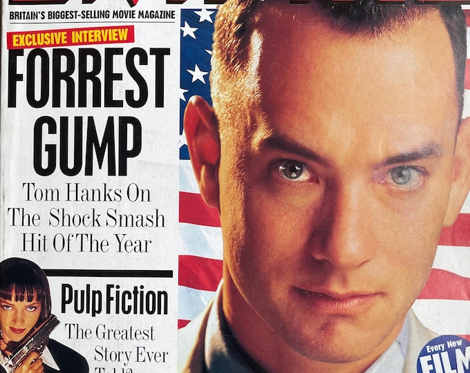 Pre-Owned Unique rare vintage magazine Empire 1994 Tom Hanks Forrest Gump! - Vintage Print -Iconic stories, Collectible Retro issue