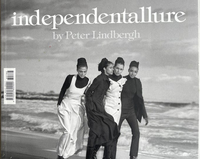 Pre-Owned Vogue Italia magazine April 2016 - Independentalure by Peter Lindberg