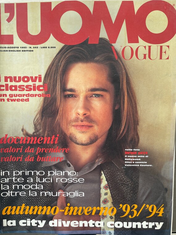 L'UOMO VOGUE 洋雑誌 ファッション雑誌 ① 2CBAA627-D2F8-45CC-BDDB-